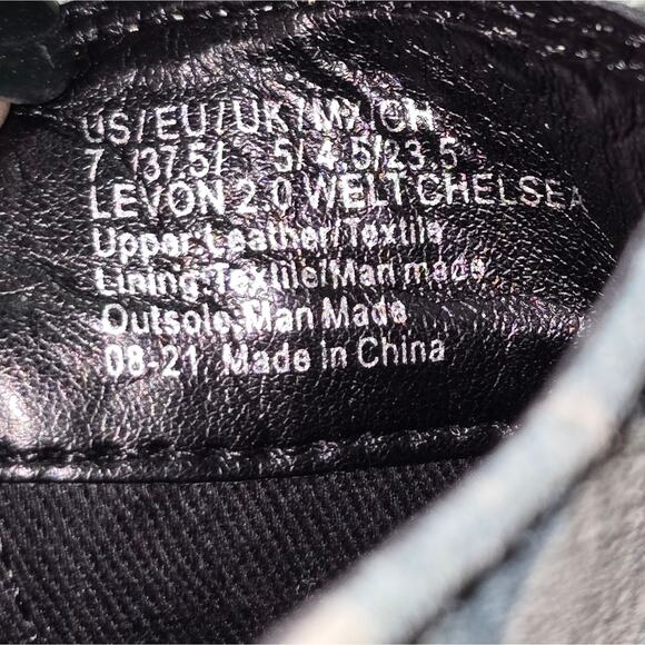 Kenneth Cole Suede Levon Leather Camouflage Chelsea Boots Size 7 New - Picture 8 of 12